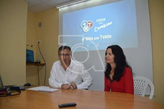 Más por Telde  presentó este jueves los actos de su campaña electoral, eslogan, programa y presupuesto de cara a los comicios de mayo de 2019 (Foto TA)